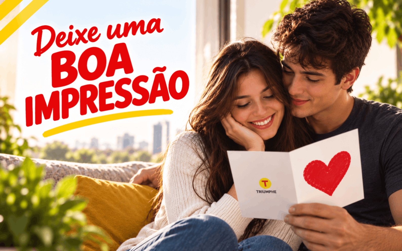 Deixe uma boa impressão com a TRIUMPHE em Pinheiros